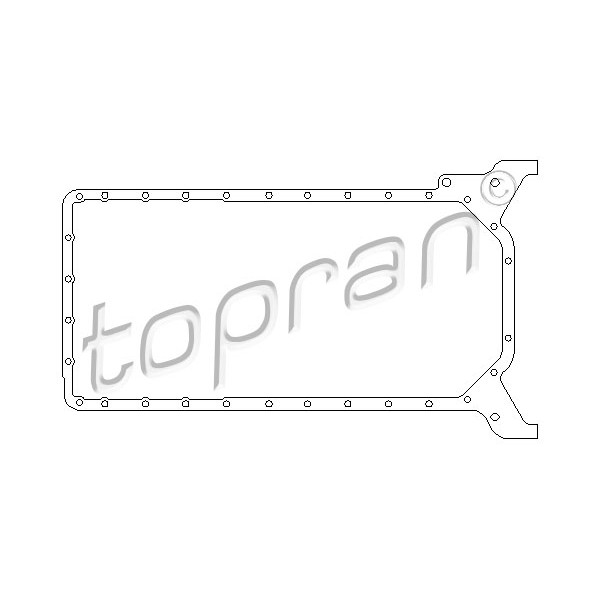 Слика на Дихтунг за картер TOPRAN 401 220 за Mercedes S-class Saloon (w124) 200 E (124.021) - 118 коњи бензин