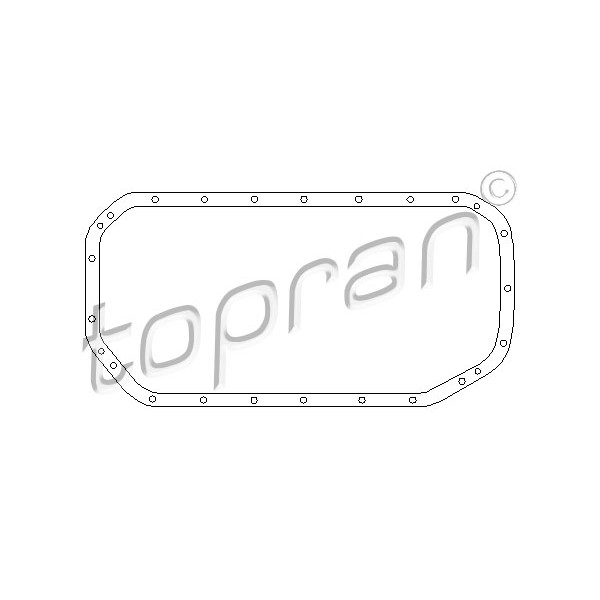 Слика на Дихтунг за картер TOPRAN 500 777 за BMW 3 Coupe E30 318 i - 102 коњи бензин