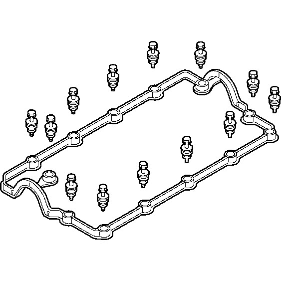 Слика на дихтунг капак на вентили ELRING 726.290 за VW Jetta 4 (1J2) 1.9 TDI - 150 коњи дизел