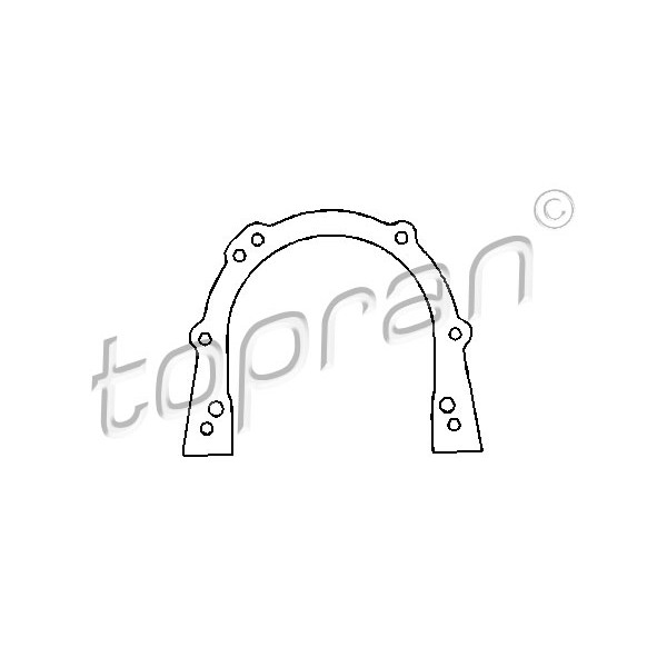 Слика на дихтунг на картер на маслена пумпа TOPRAN 100 194 за Seat Toledo (1L) 1.8 16V - 125 коњи бензин