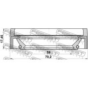 Слика 2 на дихтунг прстен, главчина FEBEST 95MBS-61700817X