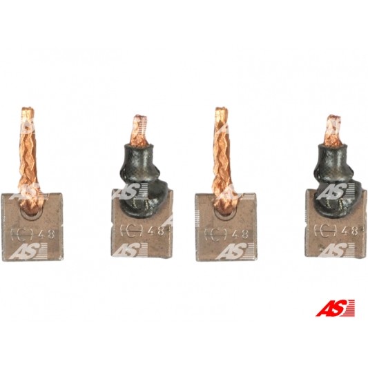 Слика на Држач, карбон четкици AS-PL Brand new  Starter motor brush set JSX33-34