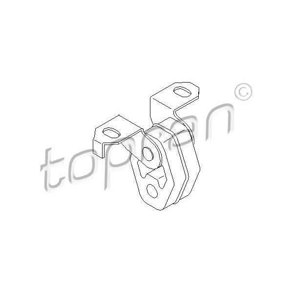 Слика на држач, лонец TOPRAN 108 730 за Skoda Octavia (1U2) 2.0 - 116 коњи бензин