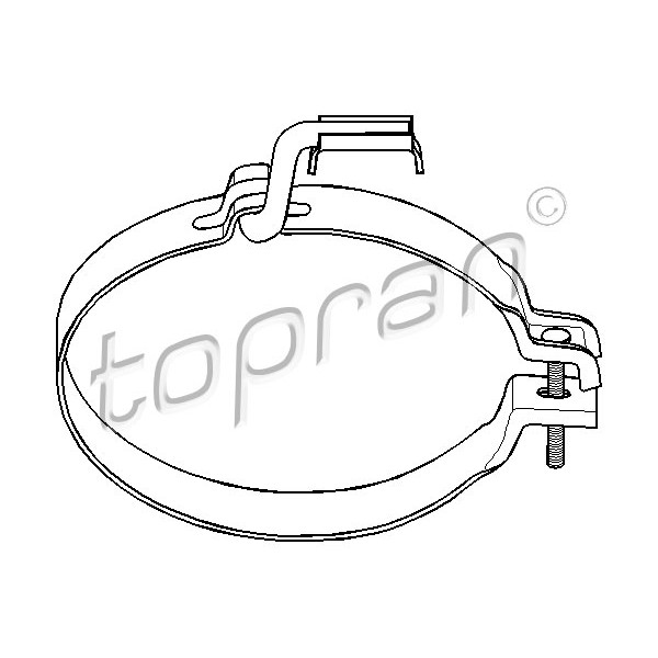 Слика на Држач, лонец TOPRAN 201 760