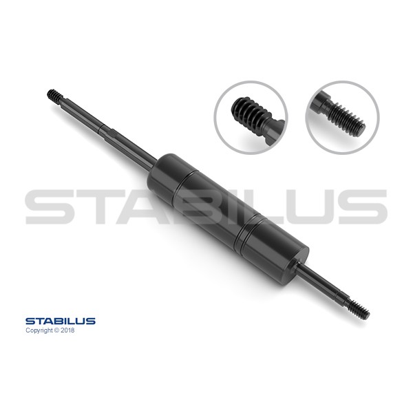 Слика на држач (смирувач), мотор STABILUS //  STAB-O-SHOC® 1438DC за BMW 3 Sedan/Coupe (E21) 316 - 90 коњи бензин