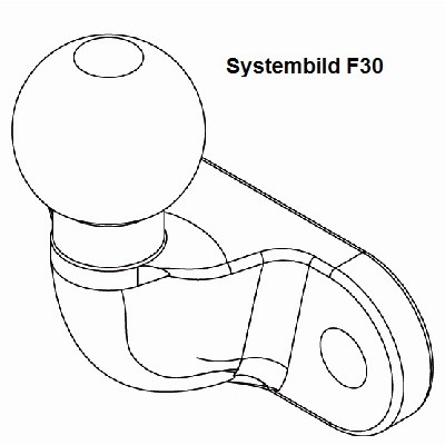 Слика на држач за кика, кука WESTFALIA 306318600001 за Fiat Ducato Platform 250 180 Multijet 2,3 D - 177 коњи дизел