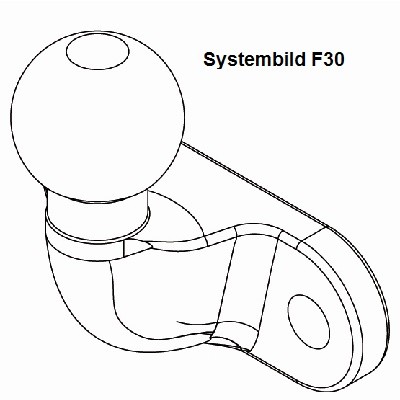 Слика на држач за кика, кука WESTFALIA 306332600001 за Fiat Scudo 270 2.0 D Multijet - 120 коњи дизел