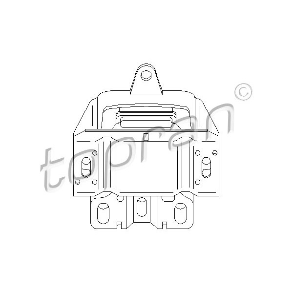 Слика на држач за менувач TOPRAN 110 388 за VW Jetta 4 (1J2) 1.9 TDI - 150 коњи дизел