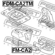 Слика 2 на држач за мотор FEBEST FDM-CA2TM