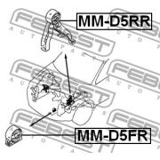 Слика 2 на држач за мотор FEBEST MM-D5RR