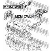 Слика 2 на држач за мотор FEBEST MZM-CWRH