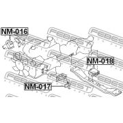 Слика 2 на држач за мотор FEBEST NM-018