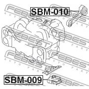 Слика 2 на држач за мотор FEBEST SBM-010