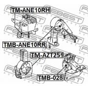 Слика 2 на држач за мотор FEBEST TMB-ANE10RR