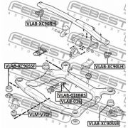 Слика 2 на држач за мотор FEBEST VLAB-016