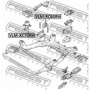 Слика 2 на држач за мотор FEBEST VLM-XC60RH