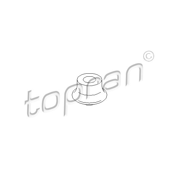 Слика на држач за мотор TOPRAN 104 277 за Audi 100 Sedan (4A, C4) 2.4 D - 82 коњи дизел