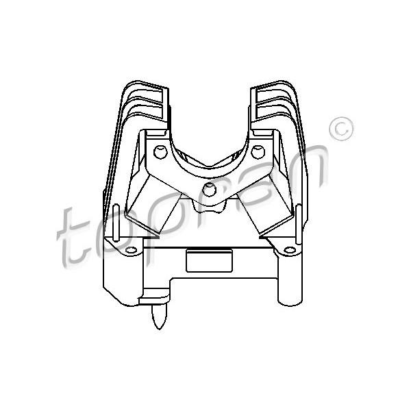Слика на Држач за мотор TOPRAN 205 137