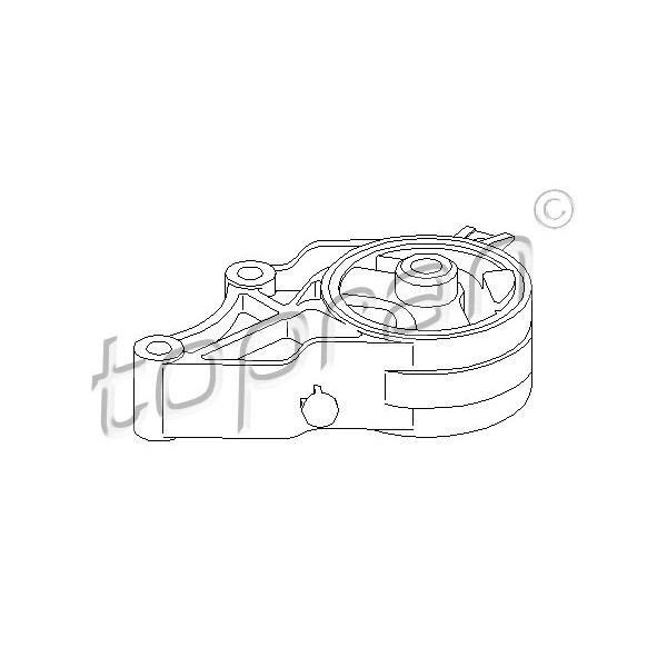 Слика на држач за мотор TOPRAN 206 577 за Opel Signum 2.2 direct - 155 коњи бензин
