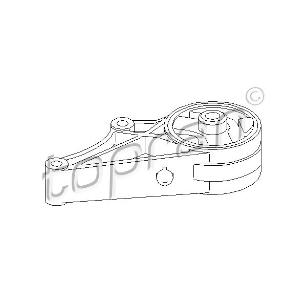 Слика на држач за мотор TOPRAN 206 579 за Opel Signum 1.8 - 122 коњи бензин