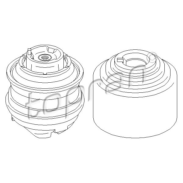 Слика на Држач за мотор TOPRAN 401 263