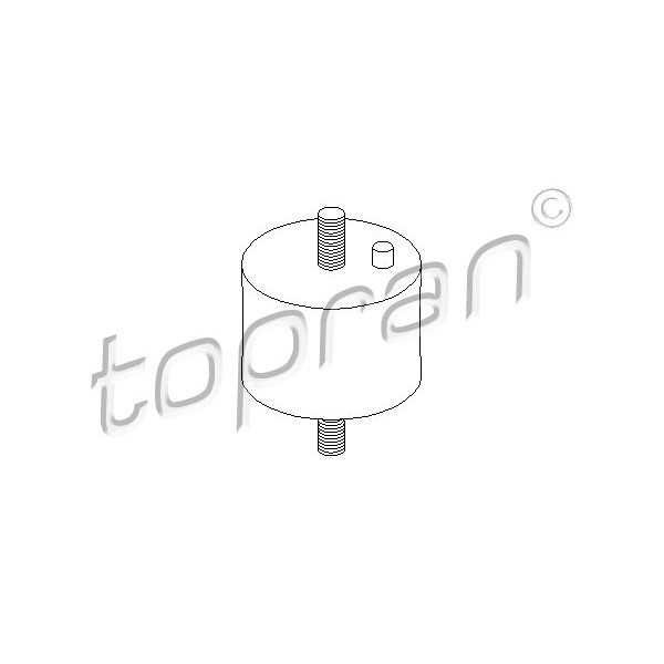 Слика на држач за мотор TOPRAN 500 002 за BMW 3 Sedan/Coupe (E21) 320 - 109 коњи бензин