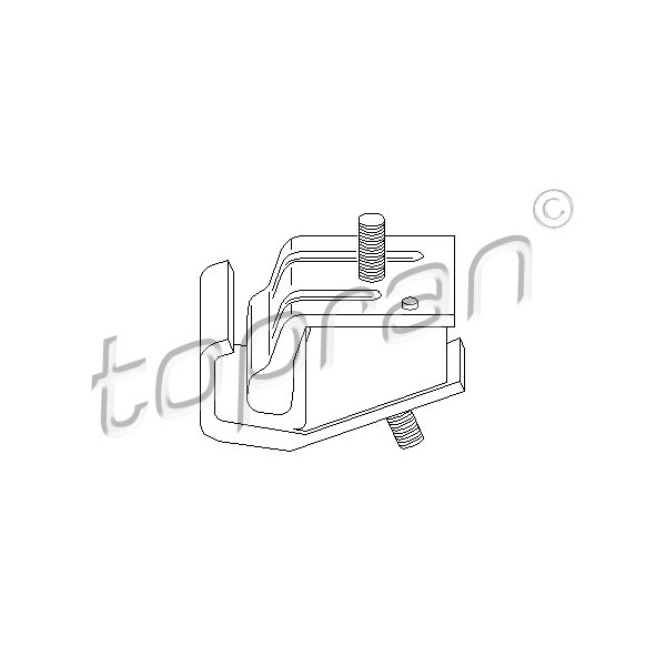 Слика на држач за мотор TOPRAN 700 154 за Renault Megane 1 Classic (LA0-1) 1.6 e (LA0F, LA0S) - 90 коњи бензин