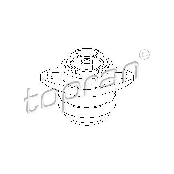 Слика на држач за мотор TOPRAN 720 376 за Peugeot 106 (1) 1.6 S16 - 118 коњи бензин