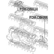 Слика 2 на Држач на мотор FEBEST FDM-CBKLH