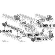 Слика 2 $на Држач на мотор FEBEST HM-011