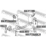 Слика 2 на Држач на мотор FEBEST NM-01