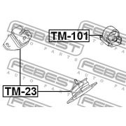 Слика 2 на Држач на мотор FEBEST TM-23