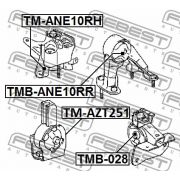 Слика 2 на Држач на мотор FEBEST TM-ANE10RH