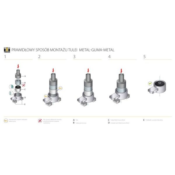 Слика на Држач на мотор TEDGUM 00286878 за Hyundai Excel (X-2) 1.5 i - 83 коњи бензин