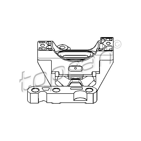 Слика на Држач на мотор TOPRAN 206 572 за Opel Signum 2.2 DTI - 125 коњи дизел