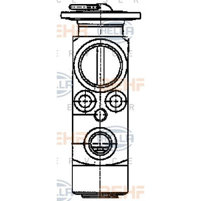 Слика на експанзион вентил, клима уред HELLA BEHR  SERVICE  PREMIUM LINE 8UW 351 336-181 за камион Renault Magnum AE 470.26T - 471 коњи дизел