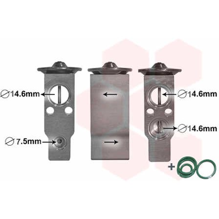 Слика на експанзион вентил, клима уред VAN WEZEL IR PLUS 82001397 за Hyundai Matrix (FC) 1.6 - 103 коњи бензин