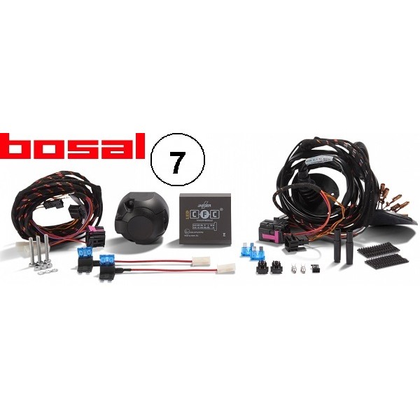 Слика на електричен комплет, кука BOSAL 009-918 за Renault Clio 2 Box 1.9 D (SB0J) - 65 коњи дизел