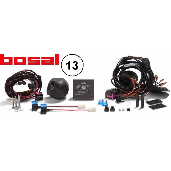 Слика на електричен комплет, кука BOSAL 025-000 за Opel Corsa E 1.3 CDTI - 95 коњи дизел