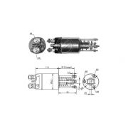 Слика 1 на електромагнетен приклучувач, стартер ERA 227477