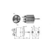 Слика 1 $на Електромагнетен приклучувач, стартер ERA 227517