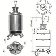 Слика 1 $на Електромагнетен приклучувач, стартер MAGNETI MARELLI 940113050254