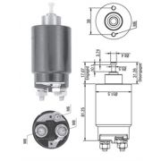 Слика 1 на електромагнетен приклучувач, стартер MAGNETI MARELLI 940113050264