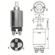 Слика 1 $на Електромагнетен приклучувач, стартер MAGNETI MARELLI 940113050330