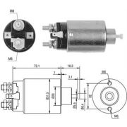 Слика 1 $на Електромагнетен приклучувач, стартер MAGNETI MARELLI 940113050397