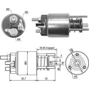 Слика 1 $на Електромагнетен приклучувач, стартер MAGNETI MARELLI 940113050453