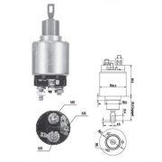 Слика 1 $на Електромагнетен приклучувач, стартер MAGNETI MARELLI 940113050558