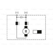 Слика 6 на електромотор, вентилатор за ладник BOSCH 9 130 451 136