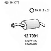 Слика 1 $на Заден издувен лонец ASSO 12.7091