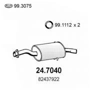 Слика 1 $на Заден издувен лонец ASSO 24.7040